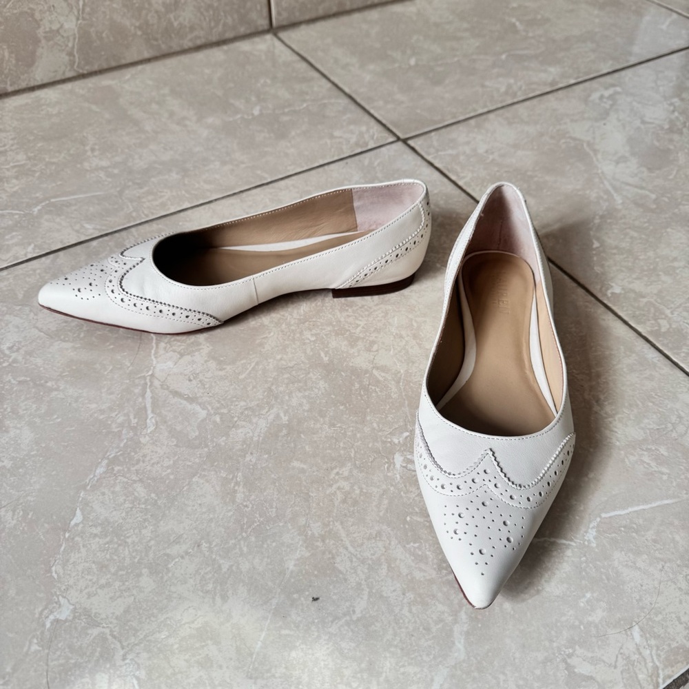 Ralph Lauren Loraine Nappa Leather Ballet Flats 6.5